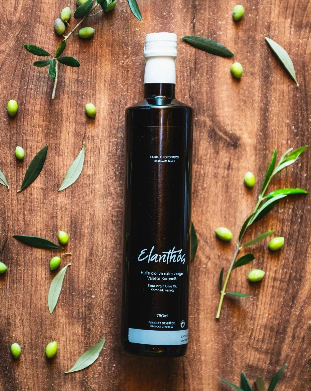 ELANTHÓS Greek Extra Virgin Olive Oil 500ML | 2 PACK Bundle