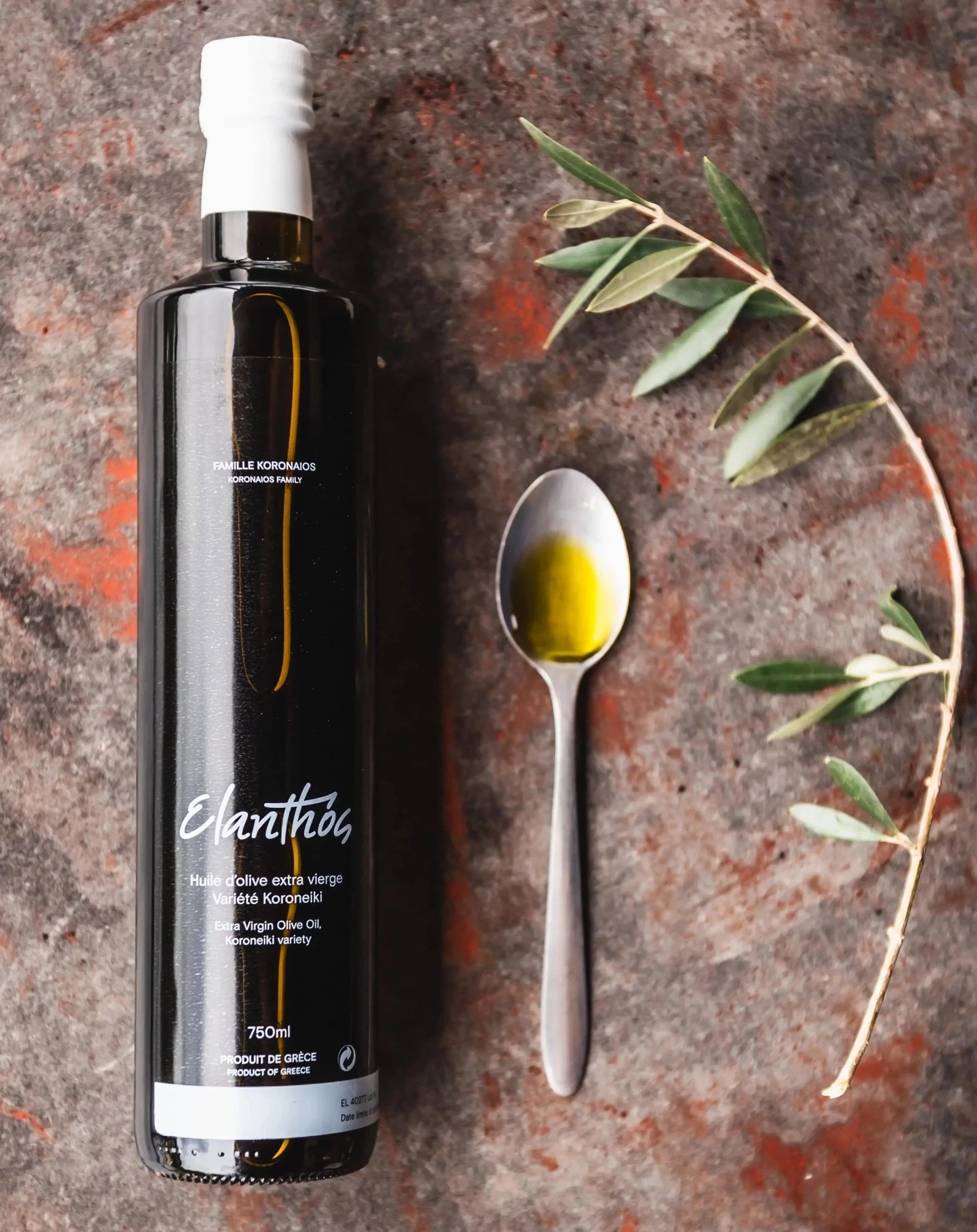 ELANTHÓS Greek Extra Virgin Olive Oil 750ML