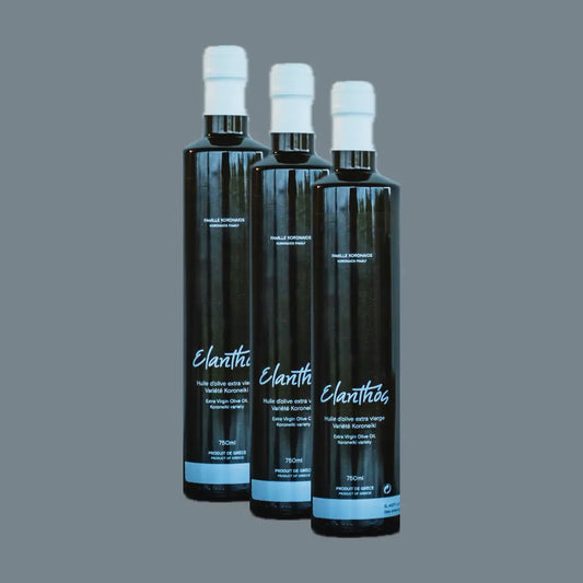ELANTHÓS Greek Extra Virgin Olive Oil 500ML | 3 PACK BUNDLE