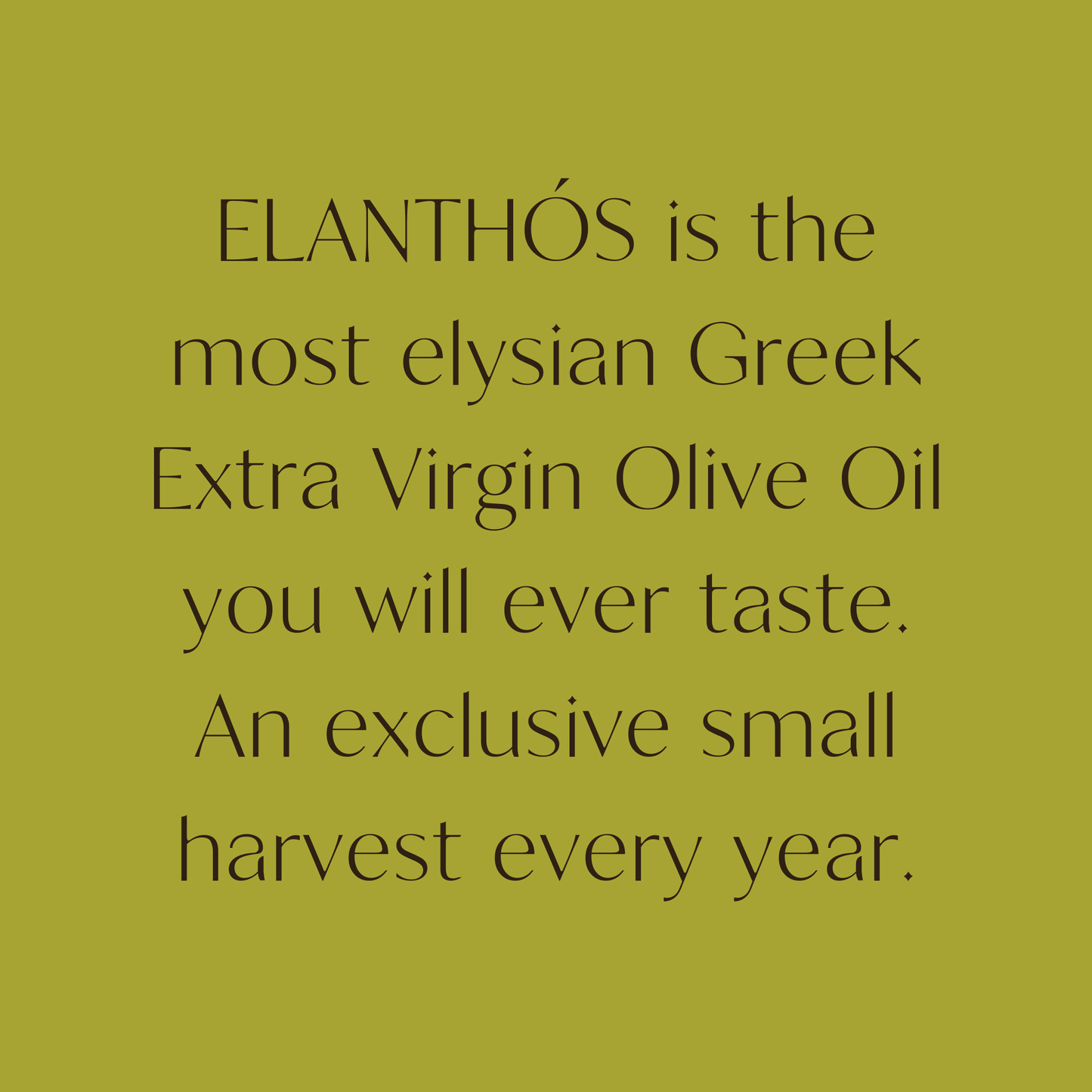 ELANTHÓS Greek Extra Virgin Olive Oil 500ML | 2 PACK Bundle